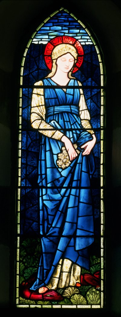St. Margaret by Edward Burne Jones